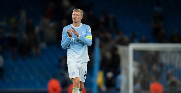 Meski Man City Kalah! Haaland Pecahkan Dua Rekor Messi di Liga Champions