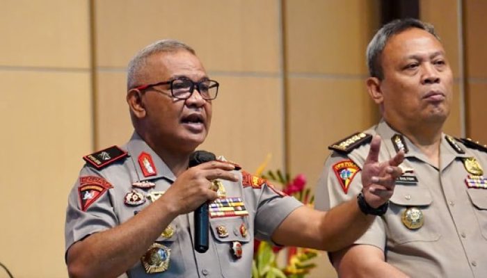 Minggu Kasih di GKI Palu, Wakapolda Sulteng Ajak Masyarakat Jaga Kamtibmas