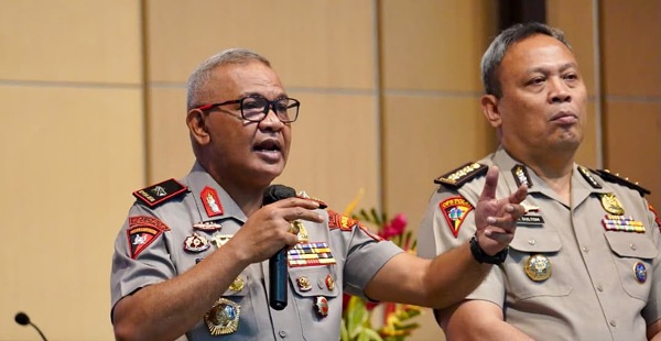 Minggu Kasih di GKI Palu, Wakapolda Sulteng Ajak Masyarakat Jaga Kamtibmas