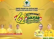 HUT ke-62, Golkar Morut Syukuran dan Beri Santunan