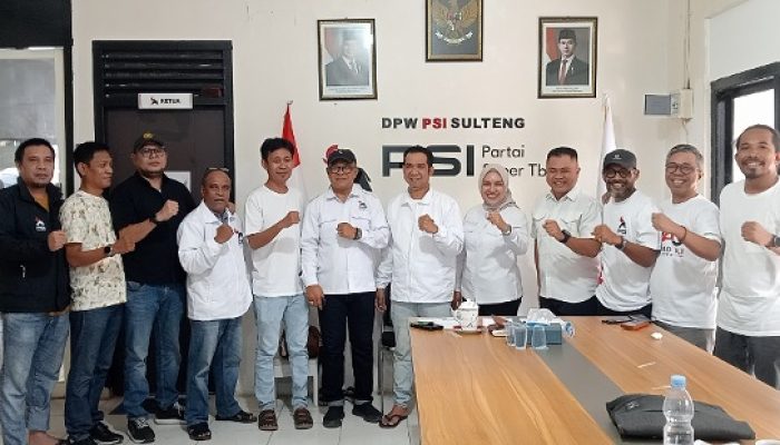 Mesin Politik PSI Sulteng Diperkuat, Korda Dapat Mandat Strategis dari DPW