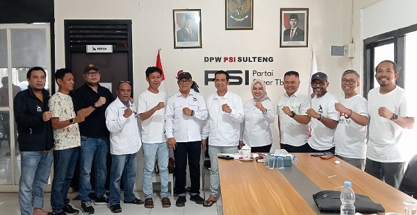 Mesin Politik PSI Sulteng Diperkuat, Korda Dapat Mandat Strategis dari DPW